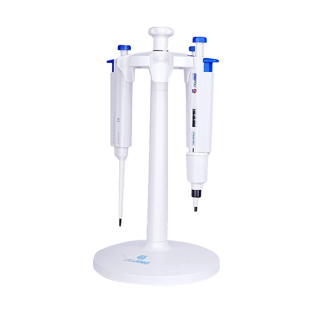 Qiujing Space Saving Non-Slip Foot Pad Round Stand Durable Cylinder-Shaped Pipette Holder